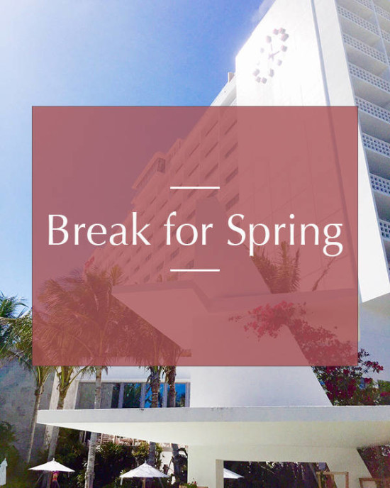Break for Spring: Tibi + The Miami Beach Edition Hotel