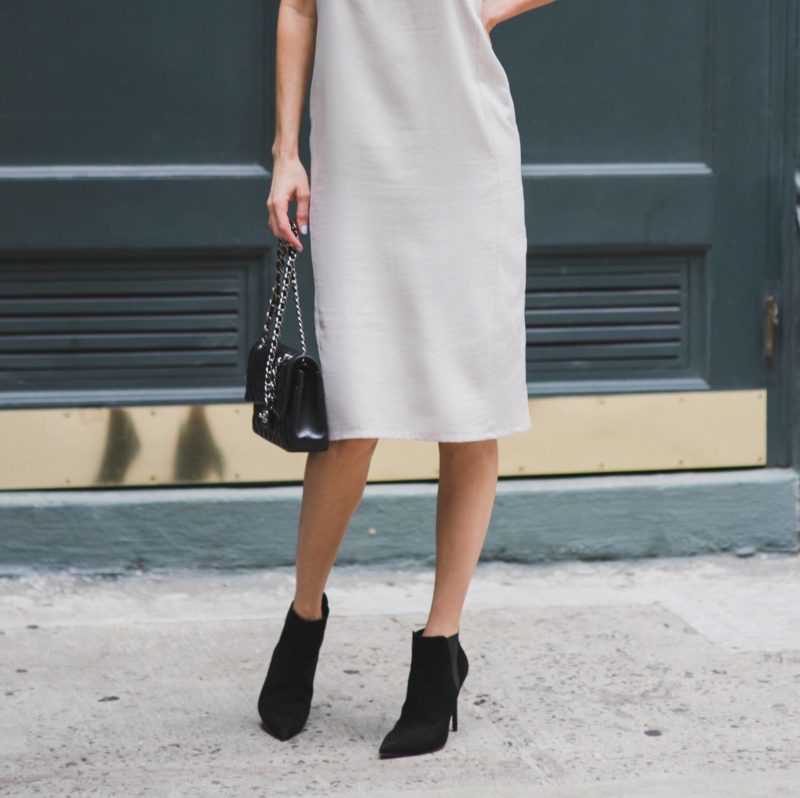 Slip Dress and Booties // Obsessions Now