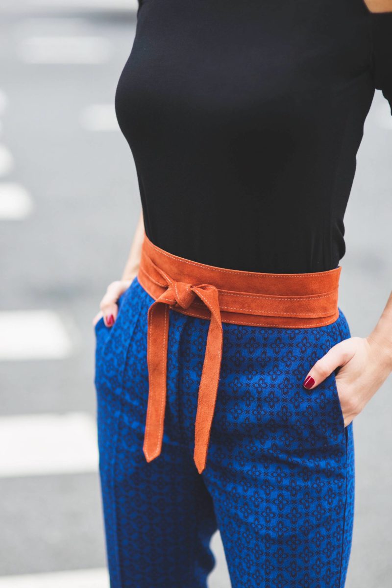 Rusty Wrap Belt for Fall // Obsessions Now 