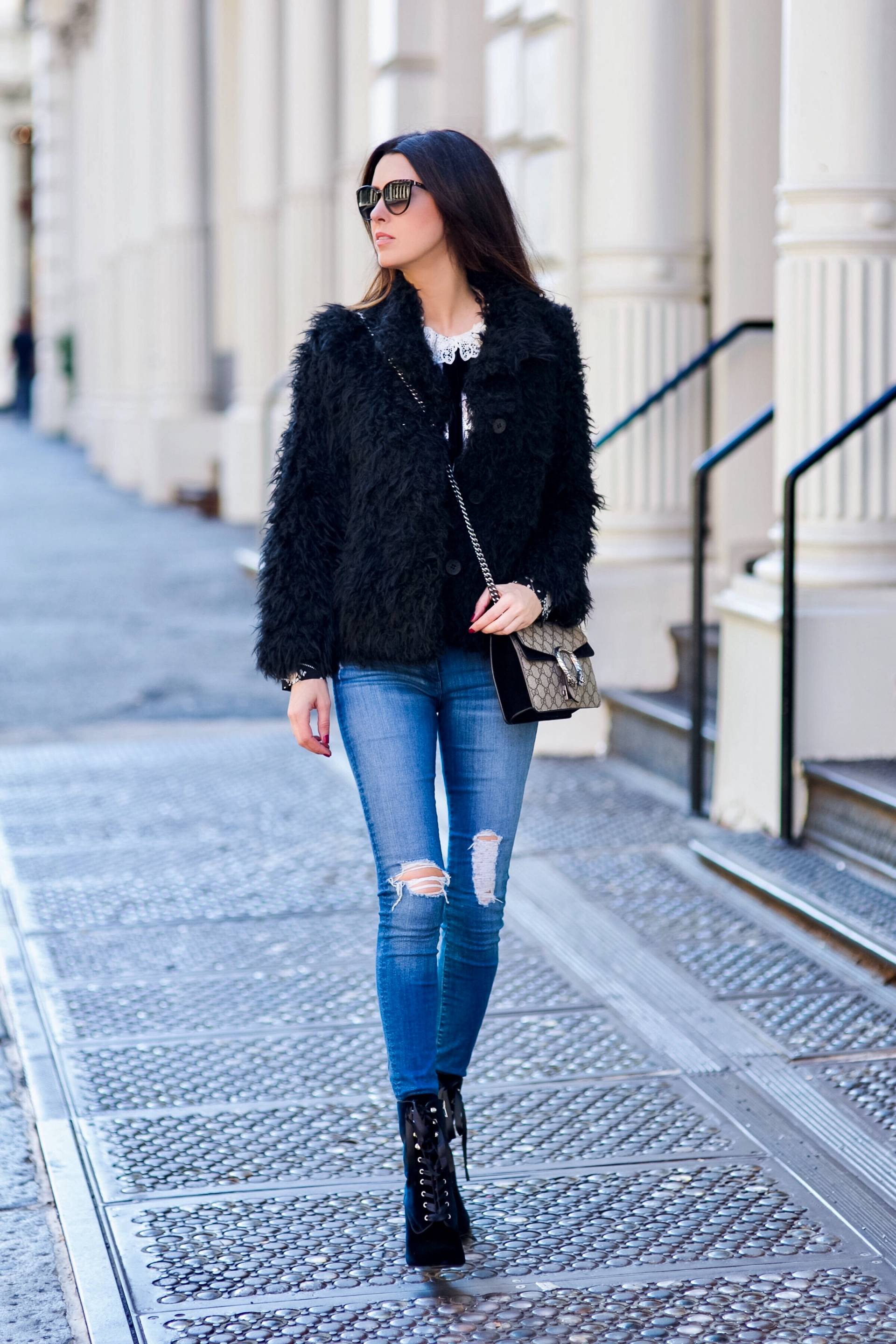 Now Styling: Fuzzy Jacket Fever - Obsessions Now