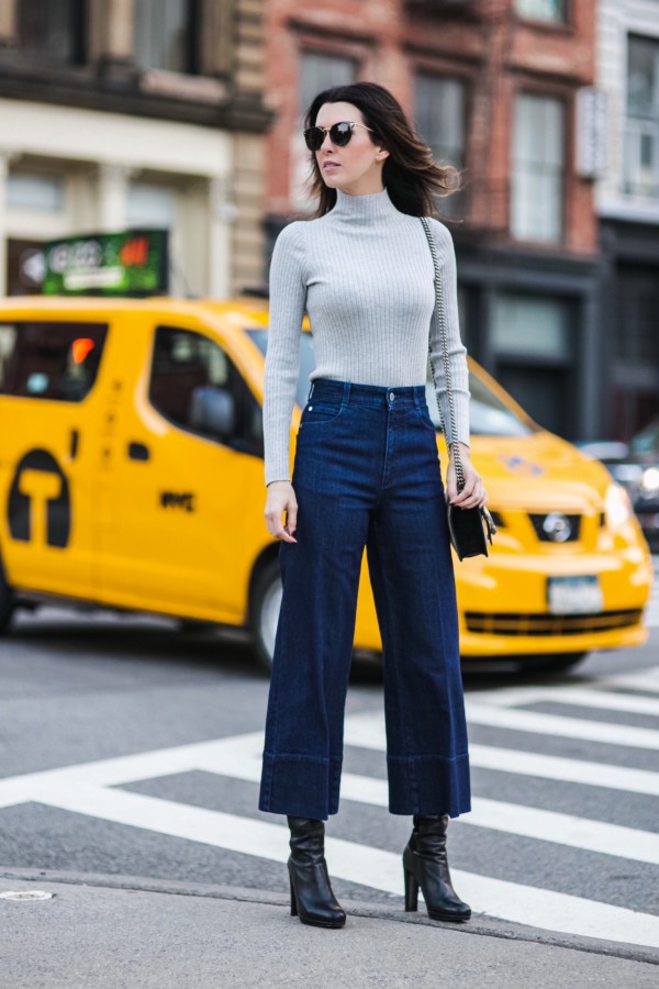 Weekend Style: Ribbed Tops with Cropped Denim - Obsessions Now
