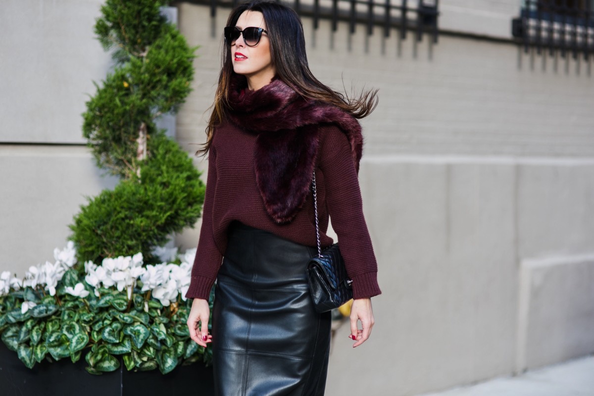 Now Styling: Burgundy and Black (Holiday Edition)