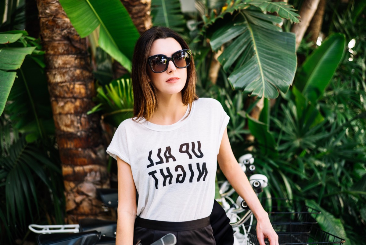 Style Tip: Ditch The Blouse and Sport A Tee Instead